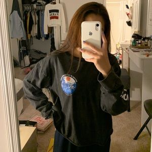 Brandy Melville golden coast long sleeve shirt